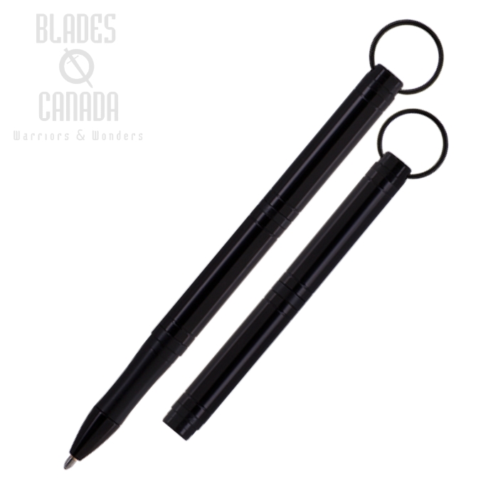 Fisher Space Pen Backpacker Pen, Black with Key Chain, FPBP/B